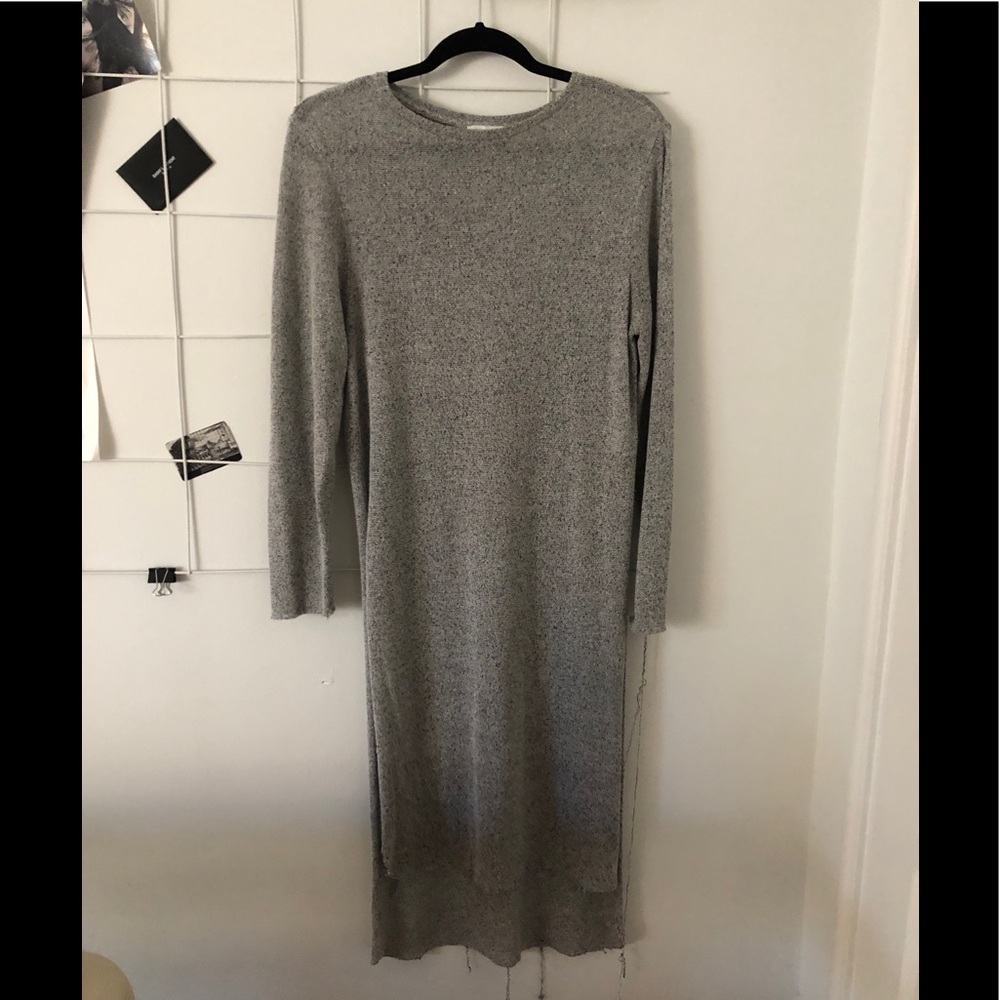 Black and White Long Sleeve Tunic